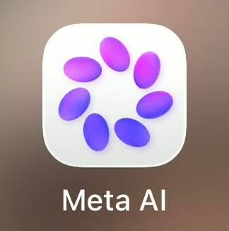 Meta AI logo